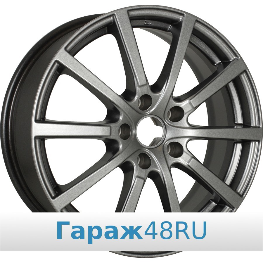 iFree Big Byz R17 / 7J PCD 5x114.3 ET 45 ЦО 60.1 Литые Темно-серебристый